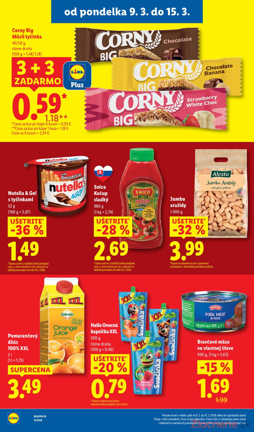 Lidl Štvrtok 12.3. - 15.3.