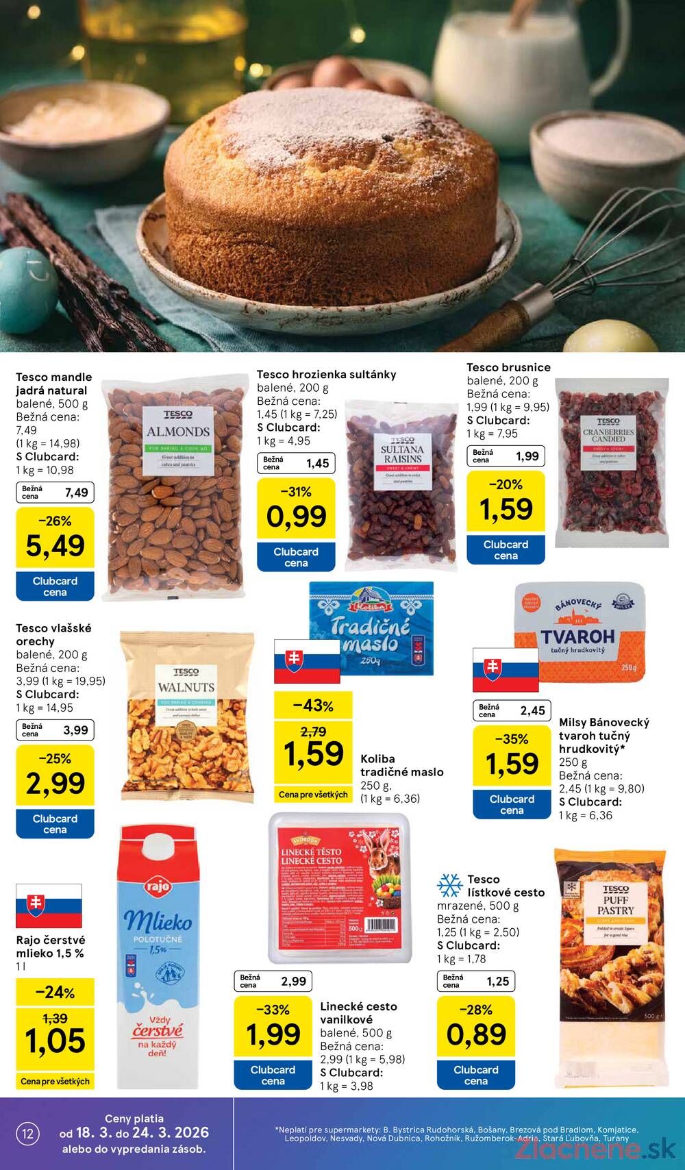 Leták Tesco - Tesco supermarkety od 18.3. do 24.3.2026 - strana 12