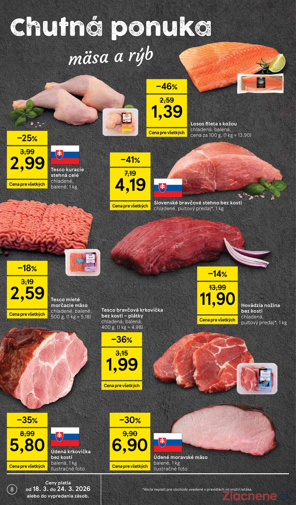 Leták Tesco - Tesco malé hypermarkety 18.3. - 24.3. - strana 8