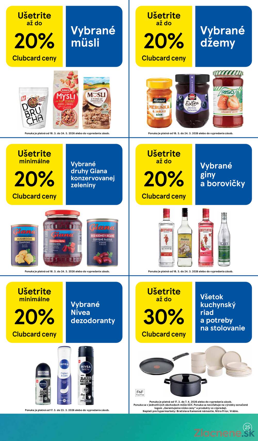 Leták Tesco - Tesco malé hypermarkety 18.3. - 24.3. - strana 25