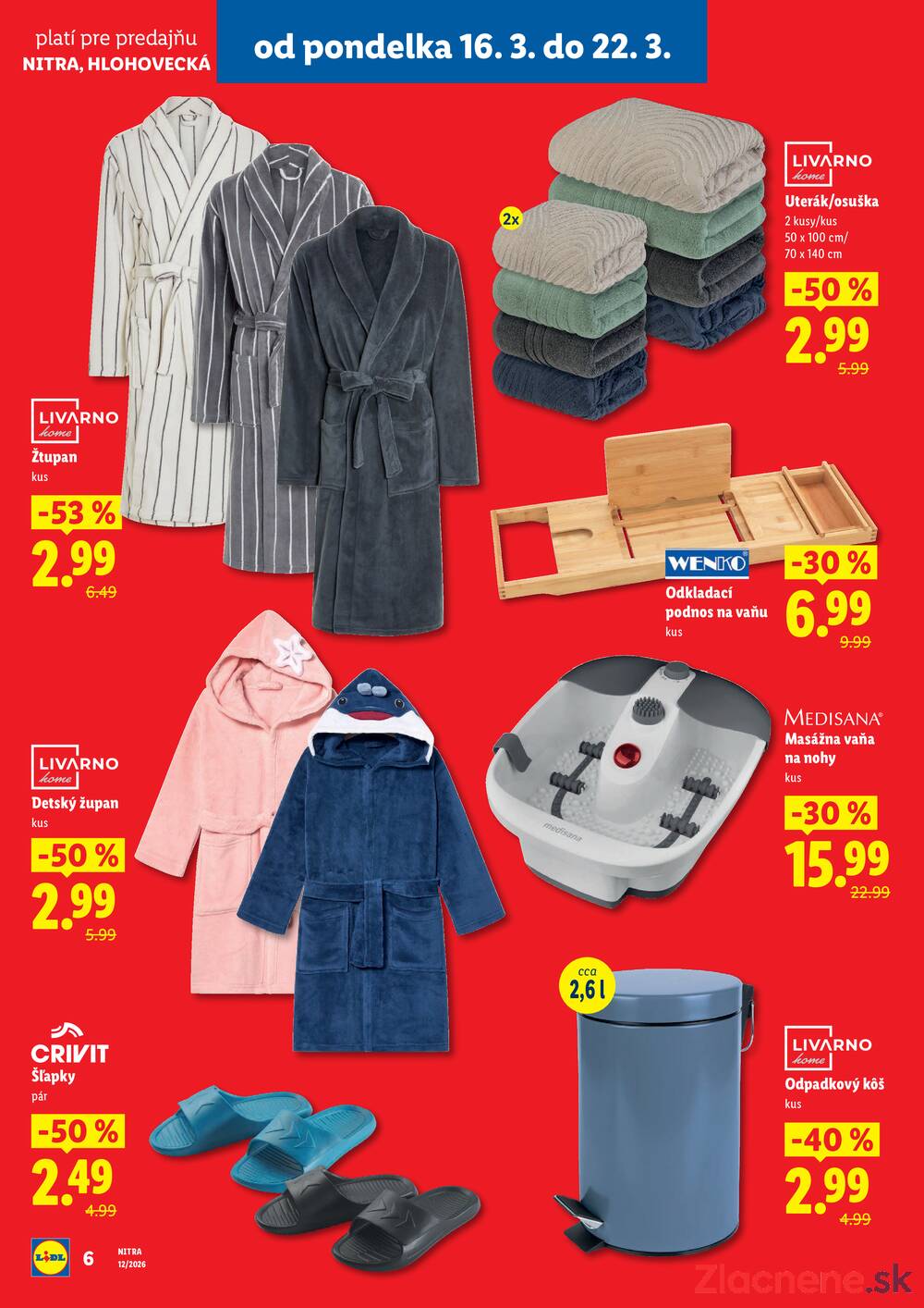 Lidl Nová predajňa v Nitre do 22.3.