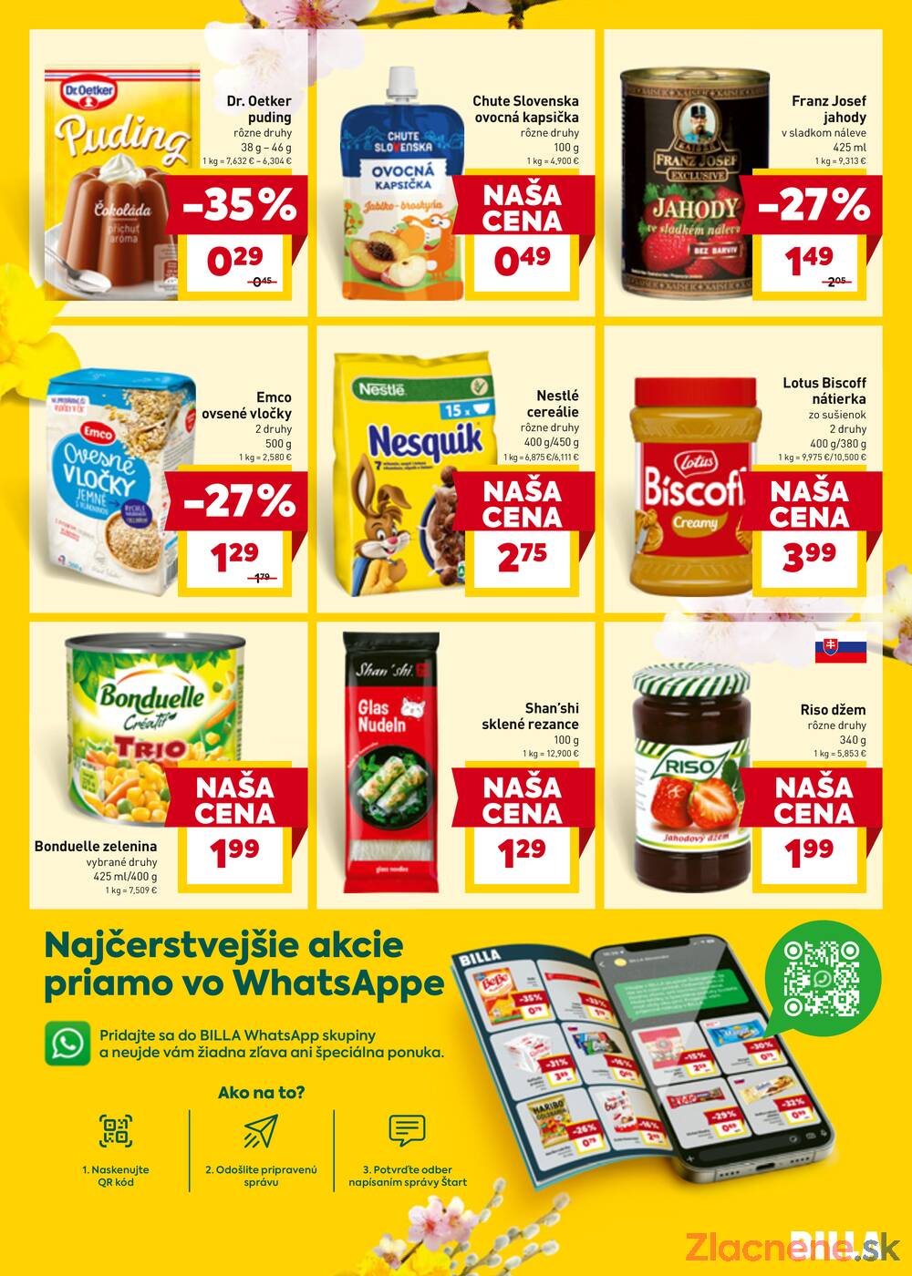 BILLA od 18.3. do 24.3.2026