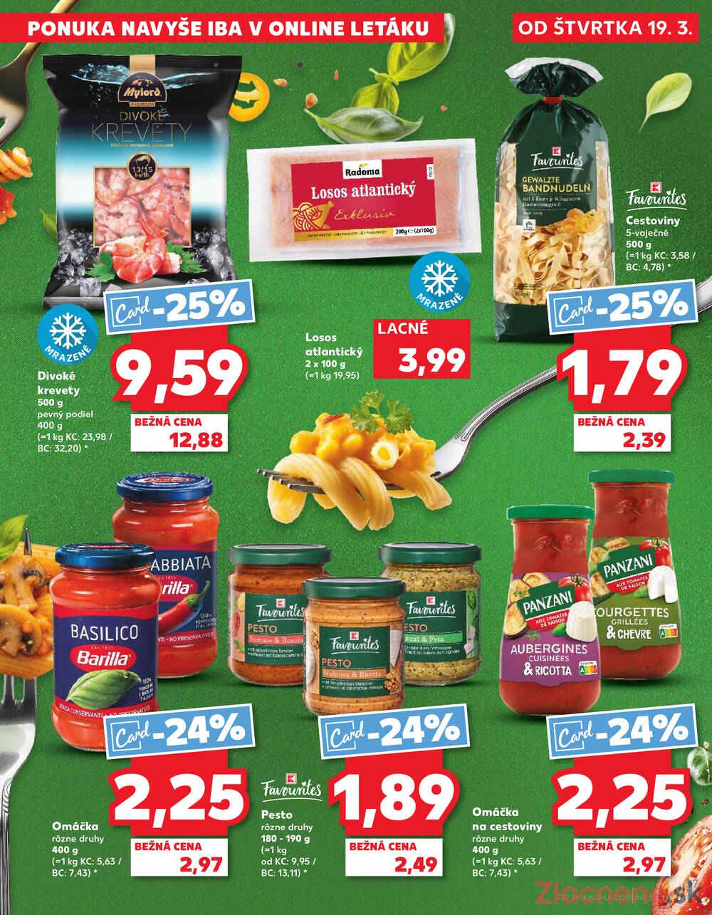 Kaufland 19.3. - 25.3. - Kaufland Tvrdošín