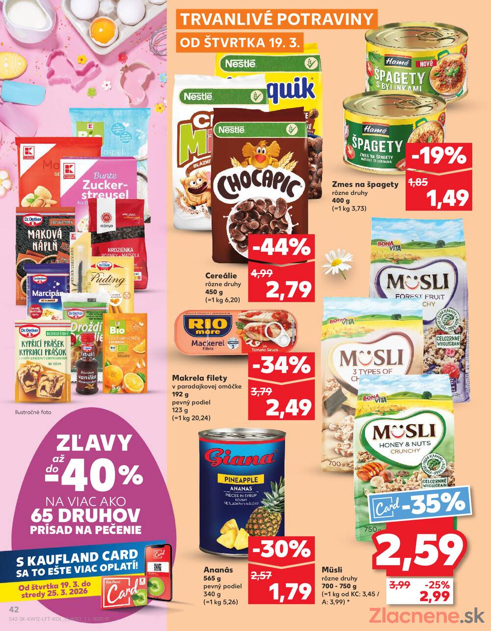 Kaufland 19.3. - 25.3. - Kaufland Bratislava - Petržalka