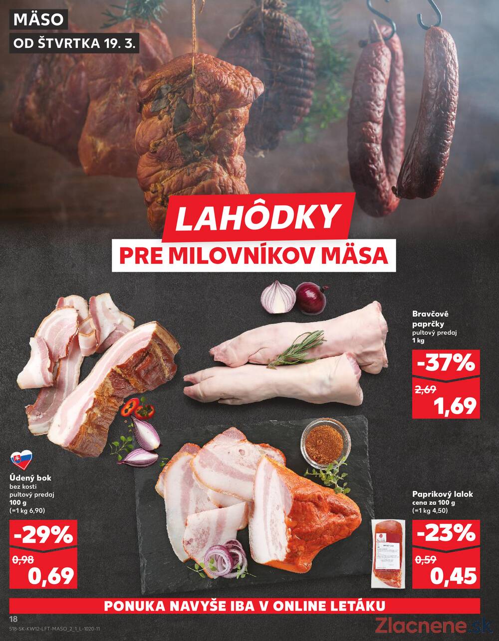 Leták Kaufland - Kaufland 19.3. - 25.3. - Kaufland Bratislava - Podunajské Biskupice - strana 18