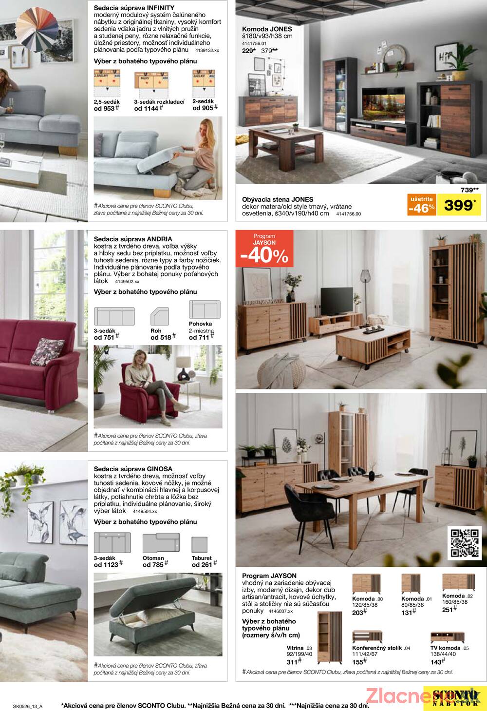 Leták SCONTO nábytok - Sconto nábytok od 25.3. do 21.4.2026 - strana 13