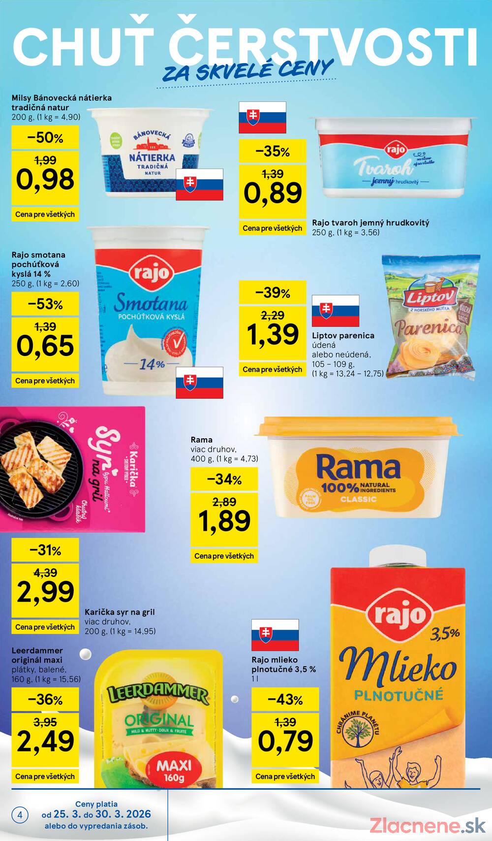 Tesco malé hypermarkety 25.3. - 30.3.
