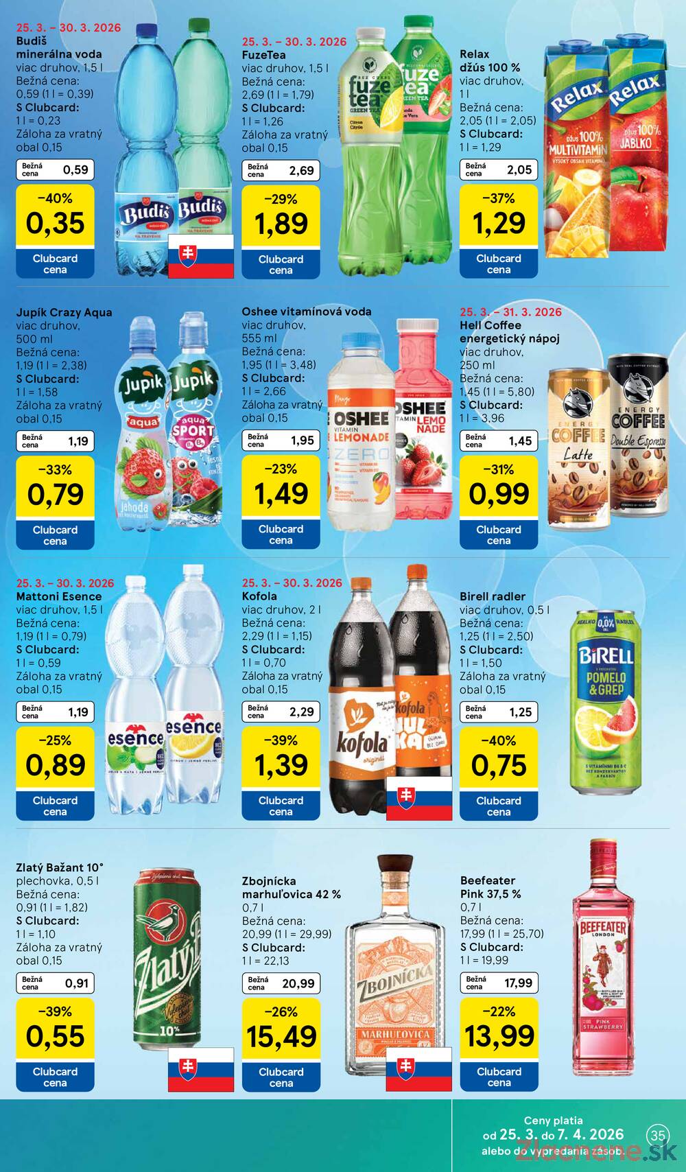Tesco malé hypermarkety 25.3. - 30.3.
