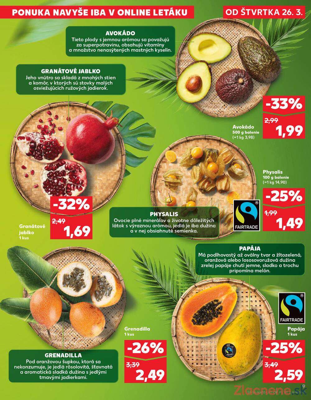 Kaufland 26.3. - 31.3. - Kaufland Tvrdošín