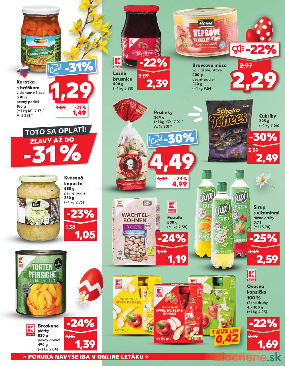 Kaufland 26.3. - 31.3. - Kaufland Michalovce