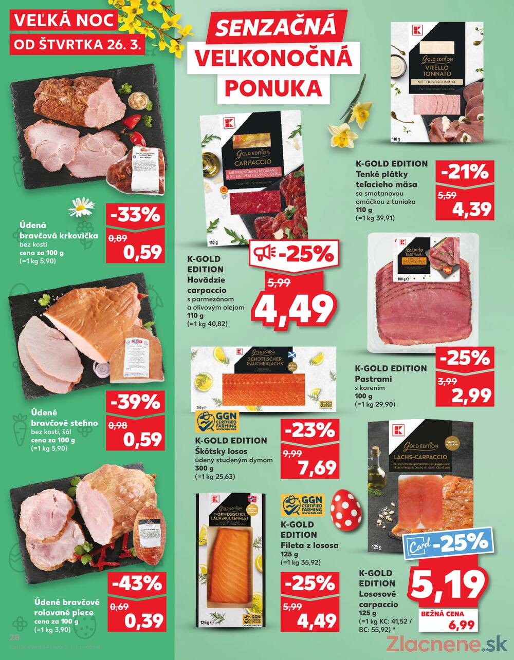 Kaufland 26.3. - 31.3. - Kaufland Rimavská Sobota