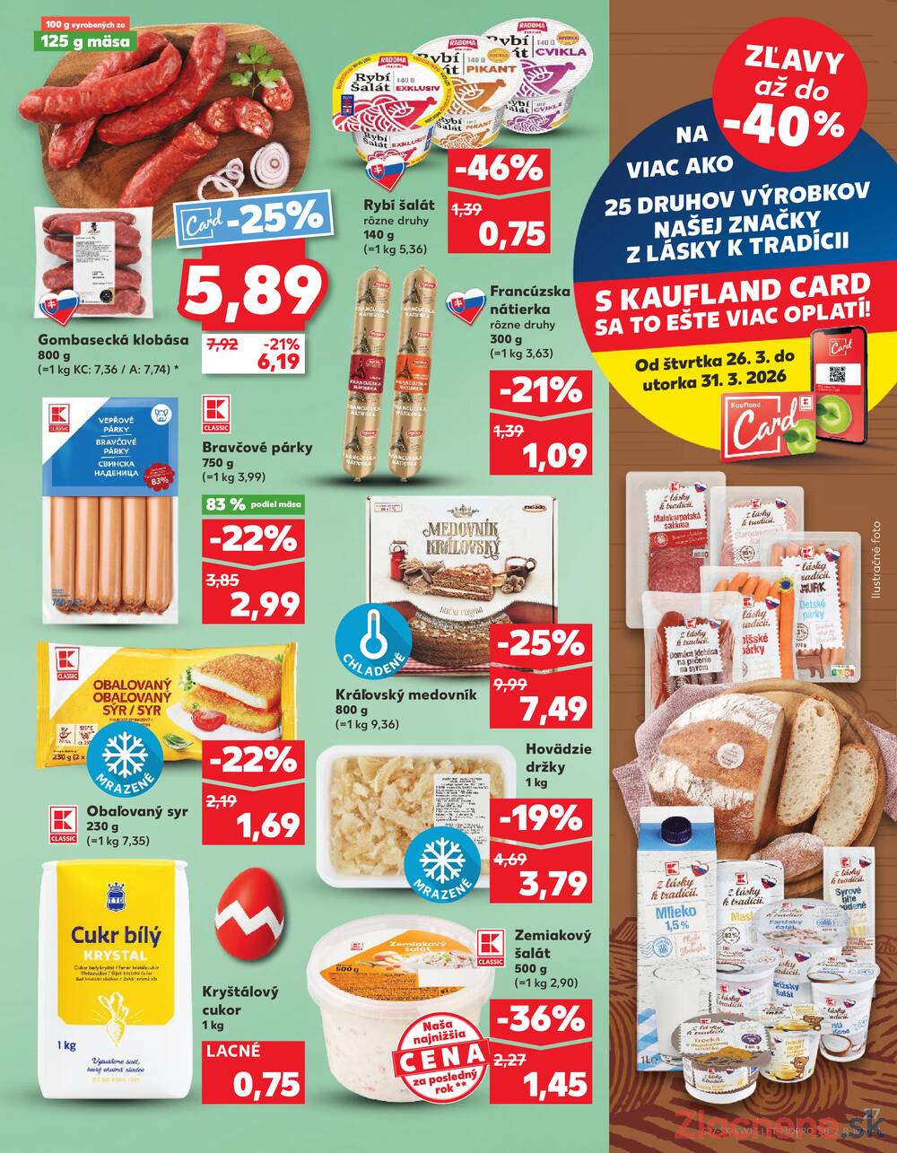 Kaufland 26.3. - 31.3. - Kaufland Kežmarok