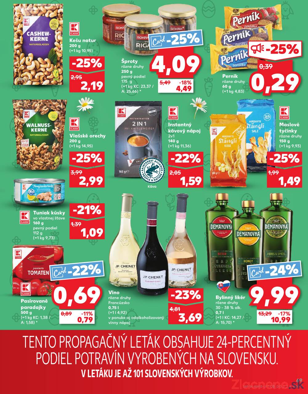 Leták Kaufland - Kaufland 26.3. - 31.3. - Kaufland Svidník - strana 69