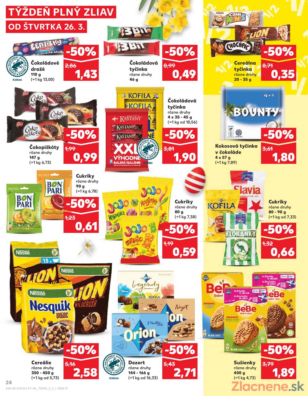 Kaufland 26.3. - 31.3. - Kaufland Bánovce nad Bebravou