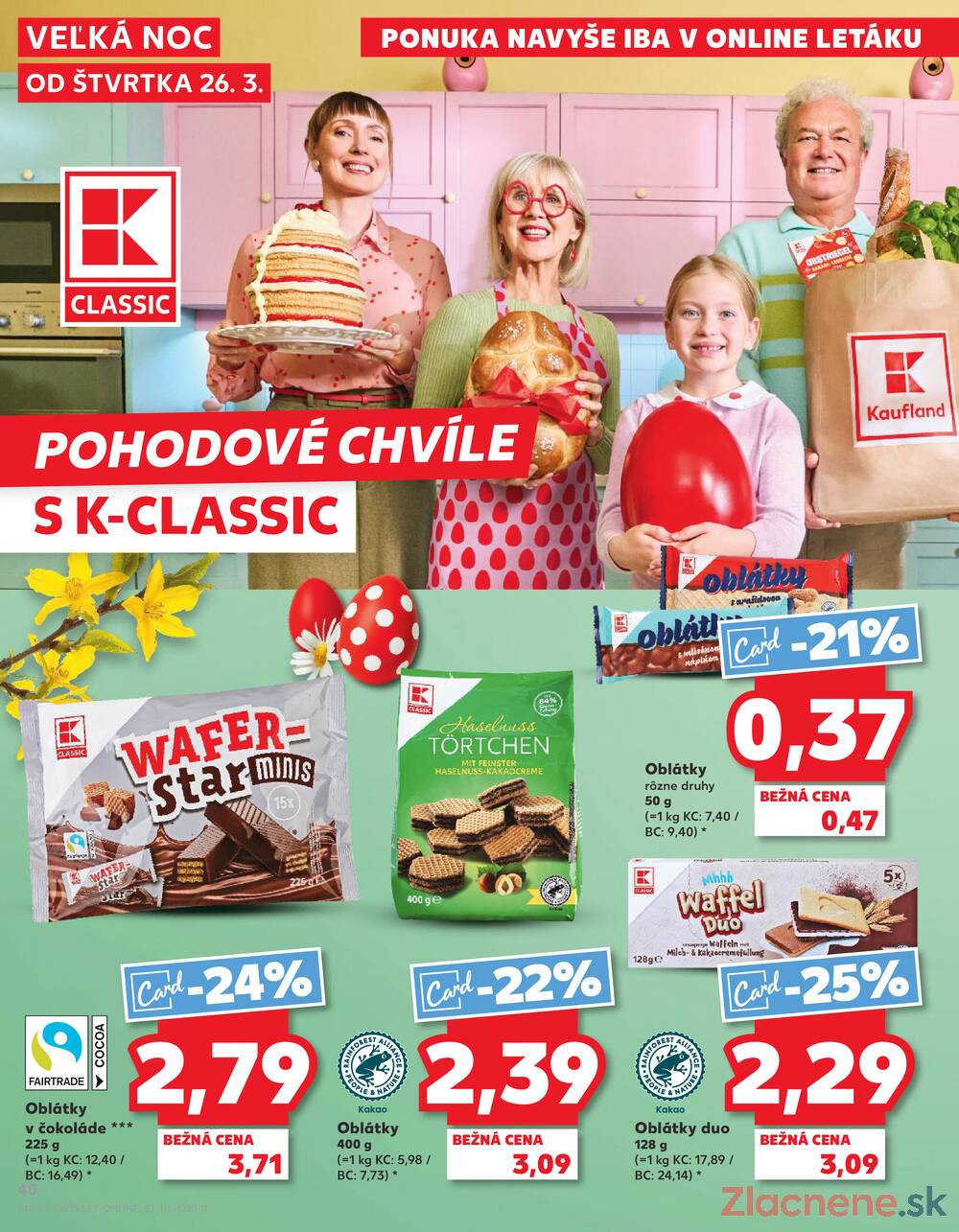 Kaufland 26.3. - 31.3. - Kaufland Nitra - Čermáň
