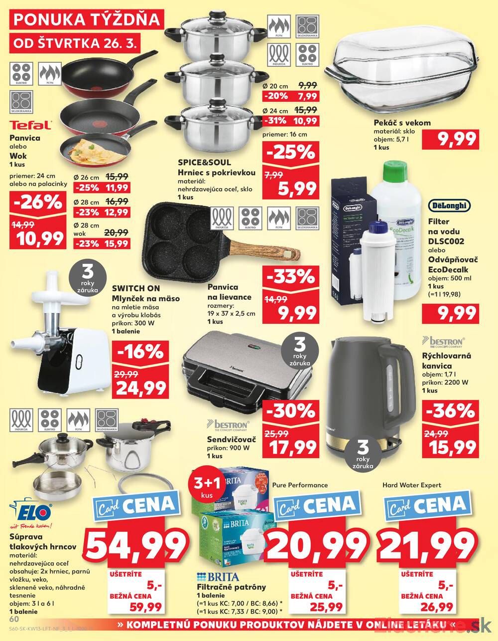 Kaufland 26.3. - 31.3. - Kaufland Prešov - Sekčov 