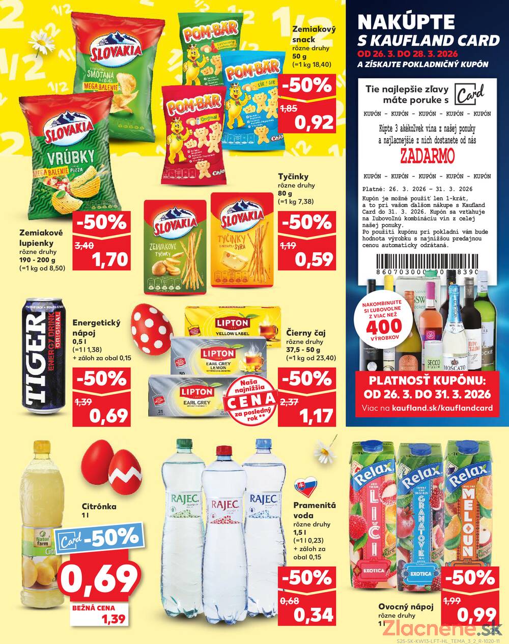Kaufland 26.3. - 31.3. - Kaufland Martin-Podhaj