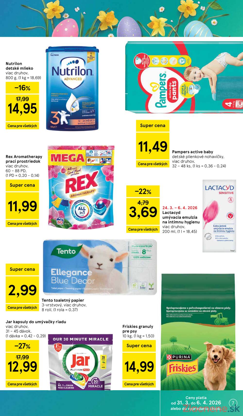Leták Tesco - Tesco malé hypermarkety od 31.3. do 7.4. - strana 7