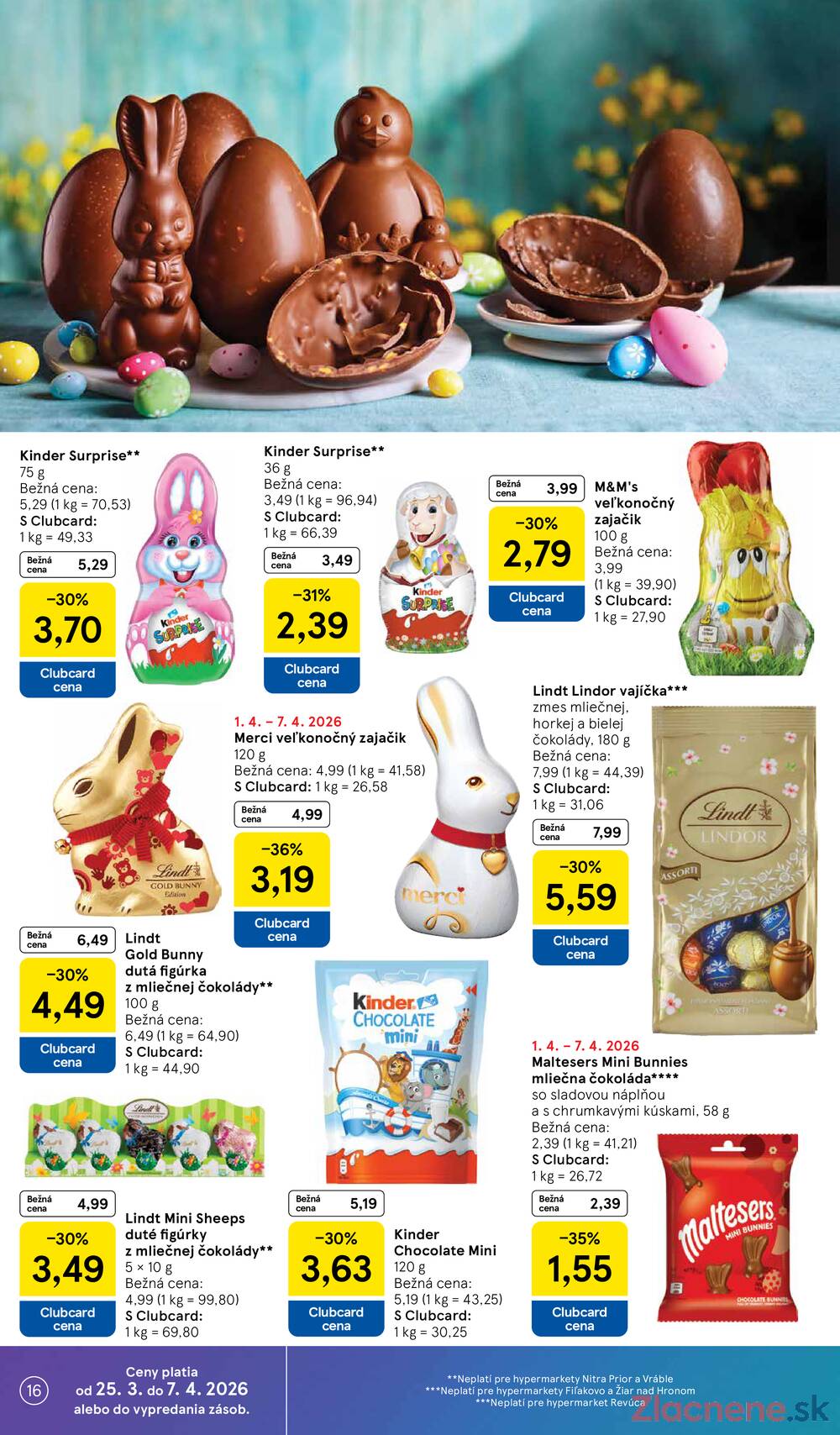 Leták Tesco - Tesco malé hypermarkety od 31.3. do 7.4. - strana 16