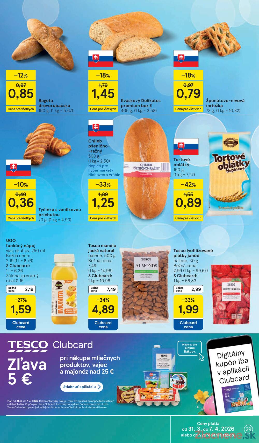 Leták Tesco - Tesco malé hypermarkety od 31.3. do 7.4. - strana 29