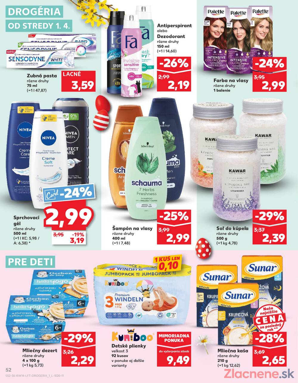 Kaufland 1.4. - 8.4. - Kaufland Vranov nad Topľou