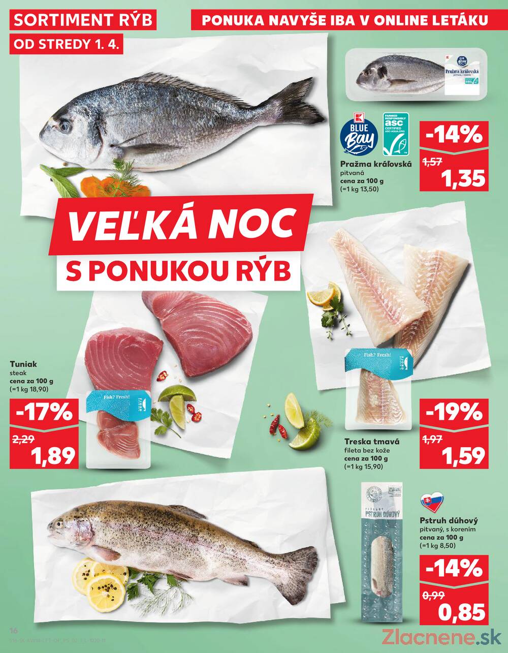 Leták Kaufland - Kaufland 1.4. - 8.4. - Kaufland Trebišov - strana 16