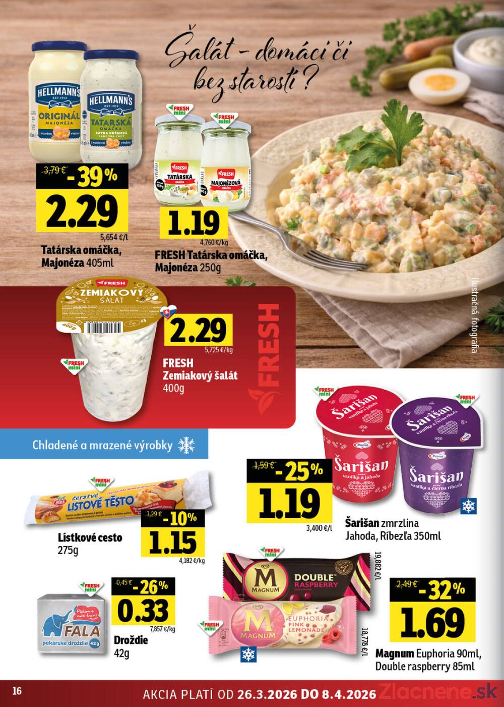 Leták Fresh - Fresh do 8.4. - strana 16