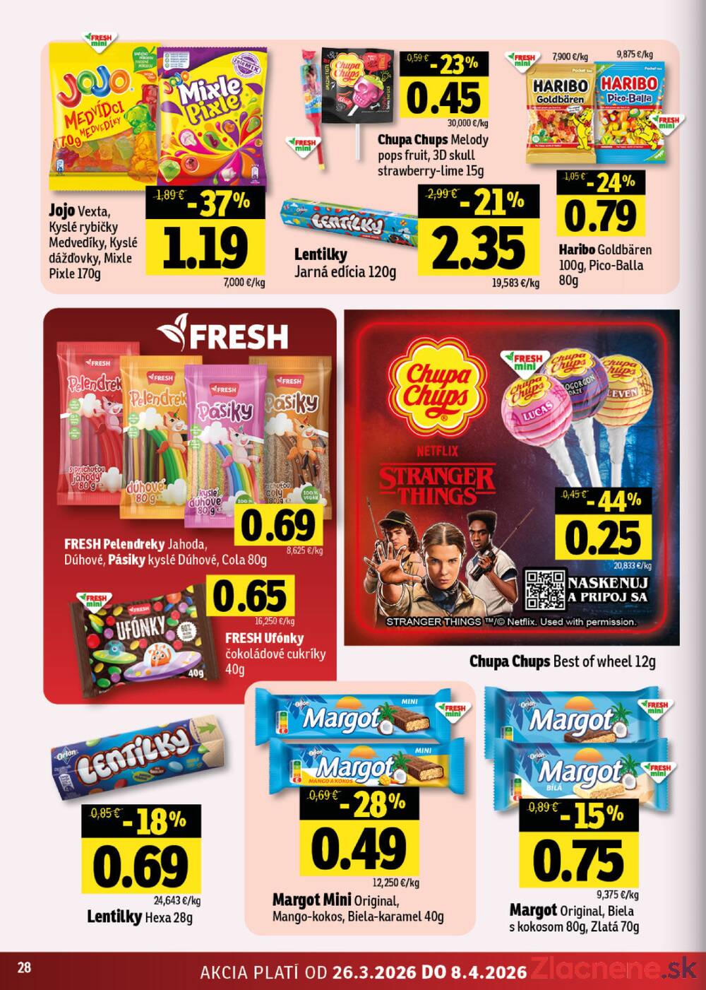 Leták Fresh - Fresh do 8.4. - strana 28