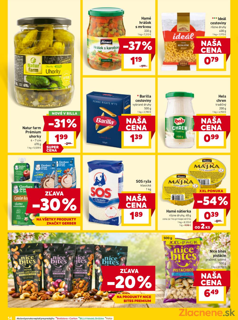 BILLA od 30.3. do 6.4.2026