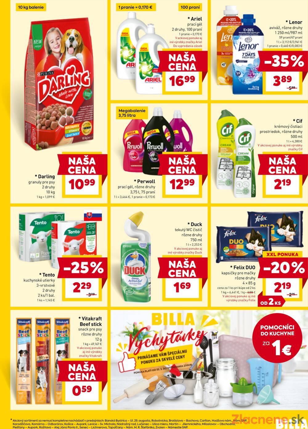 BILLA od 30.3. do 6.4.2026