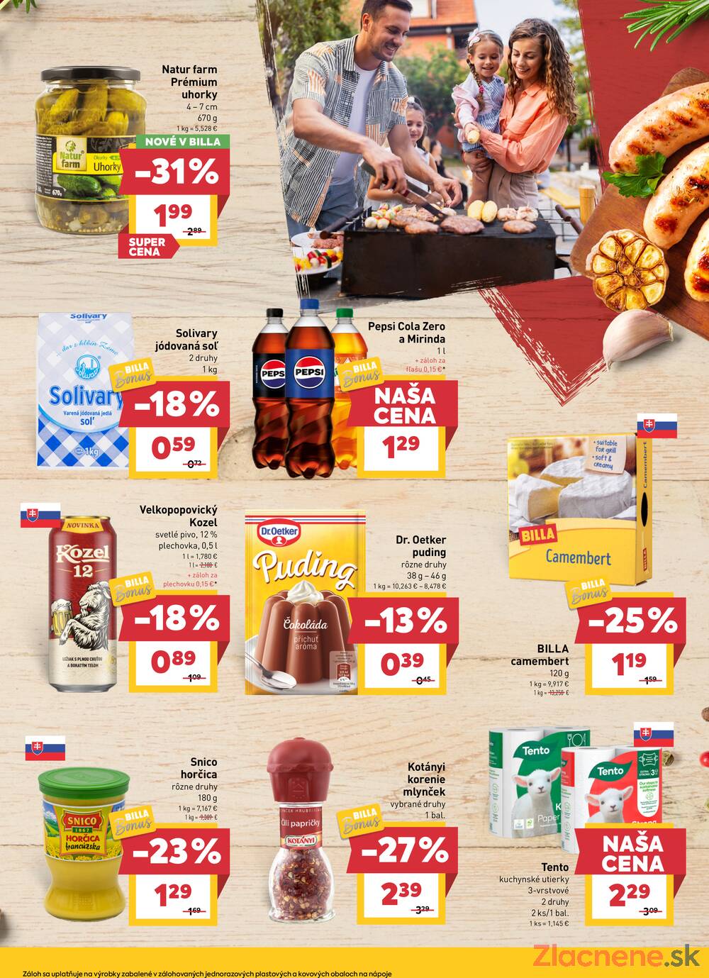 BILLA od 30.3. do 6.4.2026