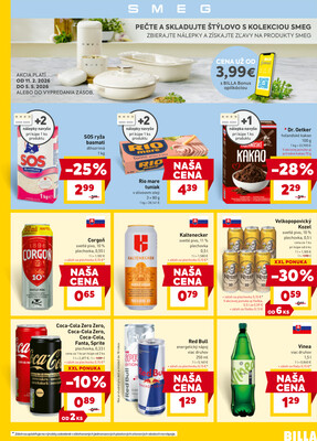 BILLA od 30.3. do 6.4.2026