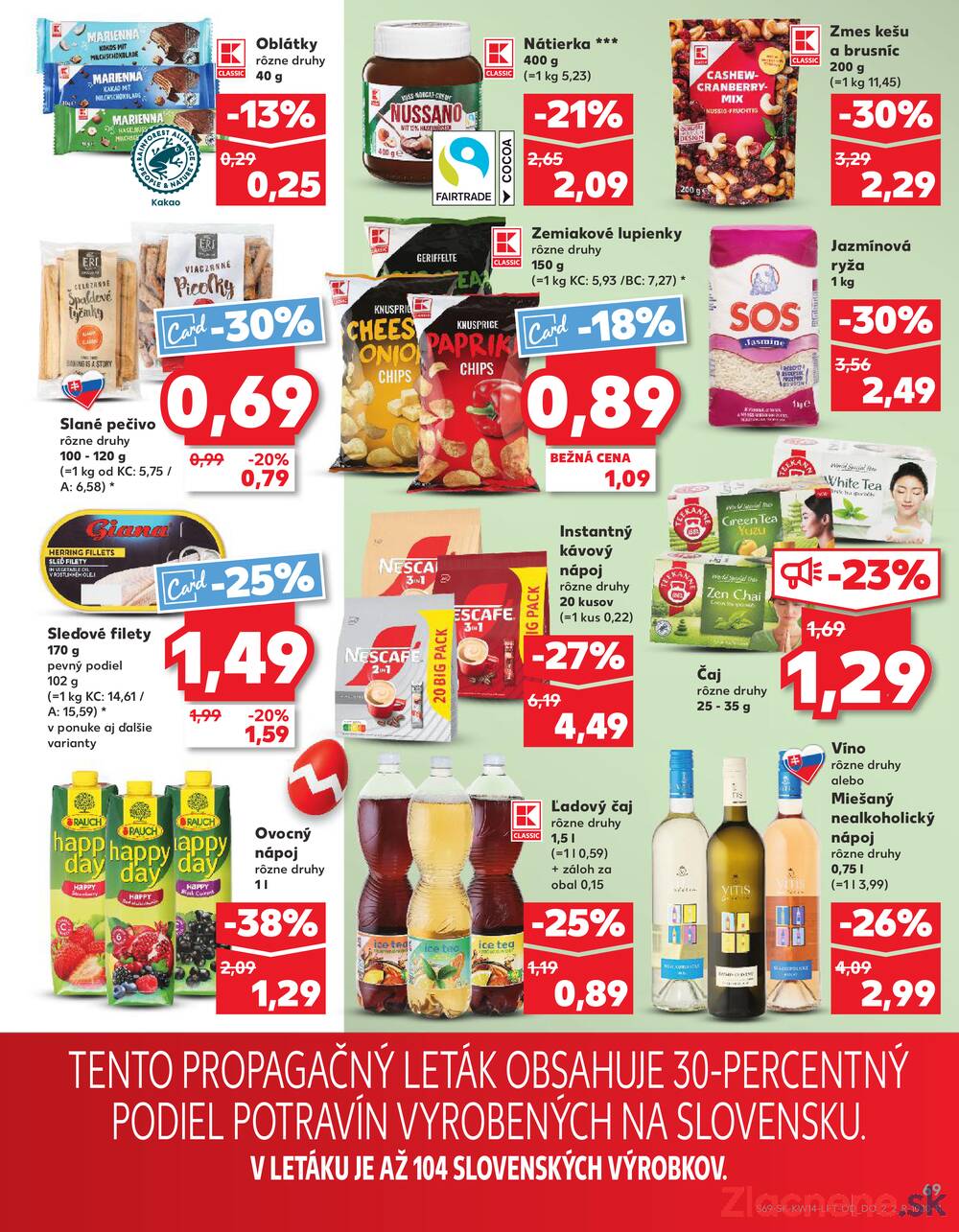 Kaufland 1.4. - 8.4. - Kaufland Košice-Pri hati