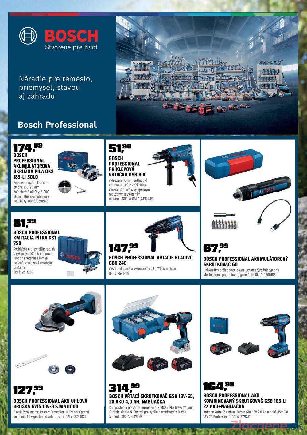 Leták OBI - OBI od 1.4. do 30.4.2026 - strana 10 Leták OBI - OBI od 1.4. do 30.4.2026 - strana 10