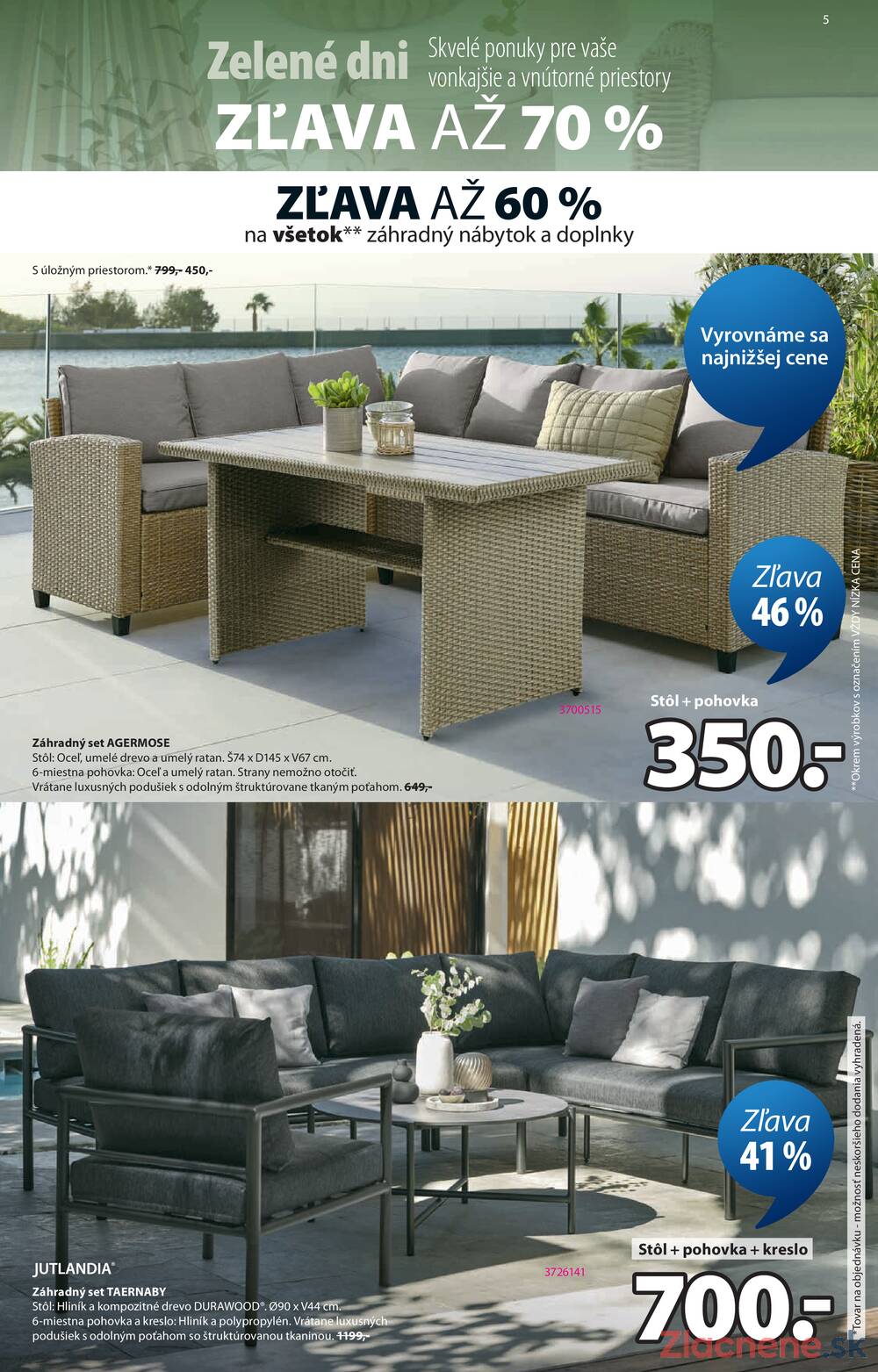 Leták Jysk - Jysk od 8.4. do 14.4.2026 - strana 5 Leták Jysk - Jysk od 8.4. do 14.4.2026 - strana 5