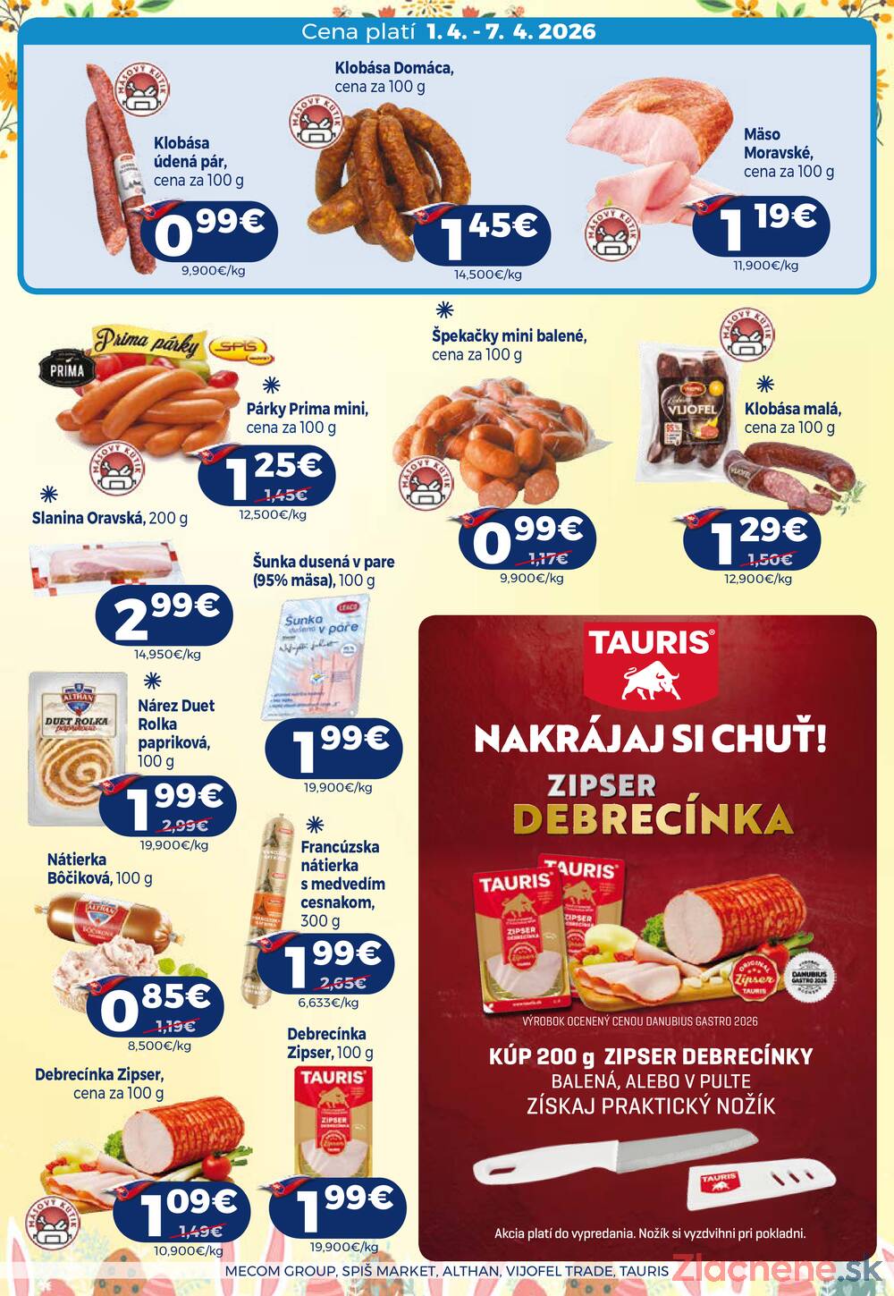 Leták MILK - AGRO - MILK - AGRO do 14.4. - strana 8