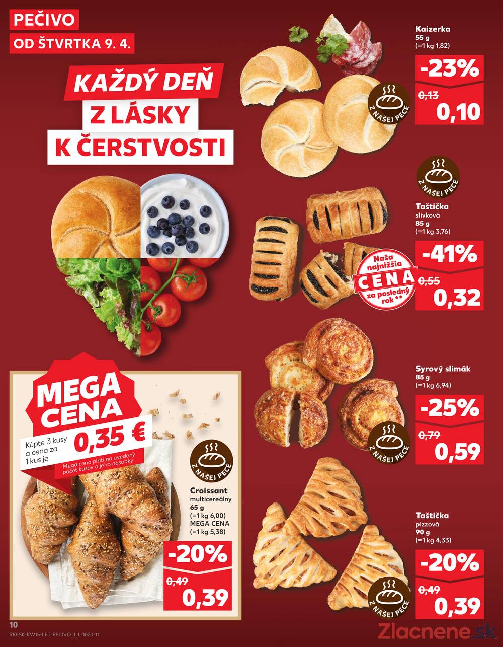 Leták Kaufland - Kaufland 9.4. - 15.4. - Kaufland Tvrdošín - strana 10 Leták Kaufland - Kaufland 9.4. - 15.4. - Kaufland Tvrdošín - strana 10