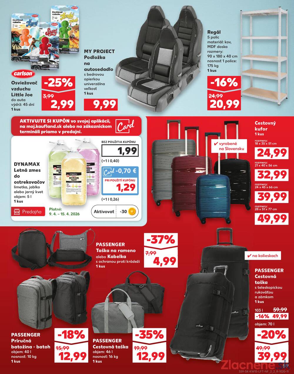 Kaufland 9.4. - 15.4. - Kaufland Spišská Nová Ves