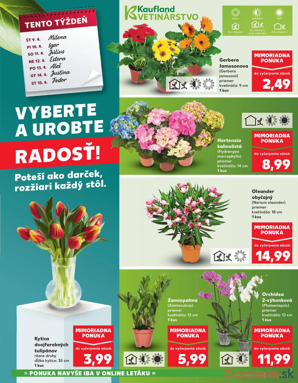 Kaufland 9.4. - 15.4. - Kaufland Dubnica nad Váhom