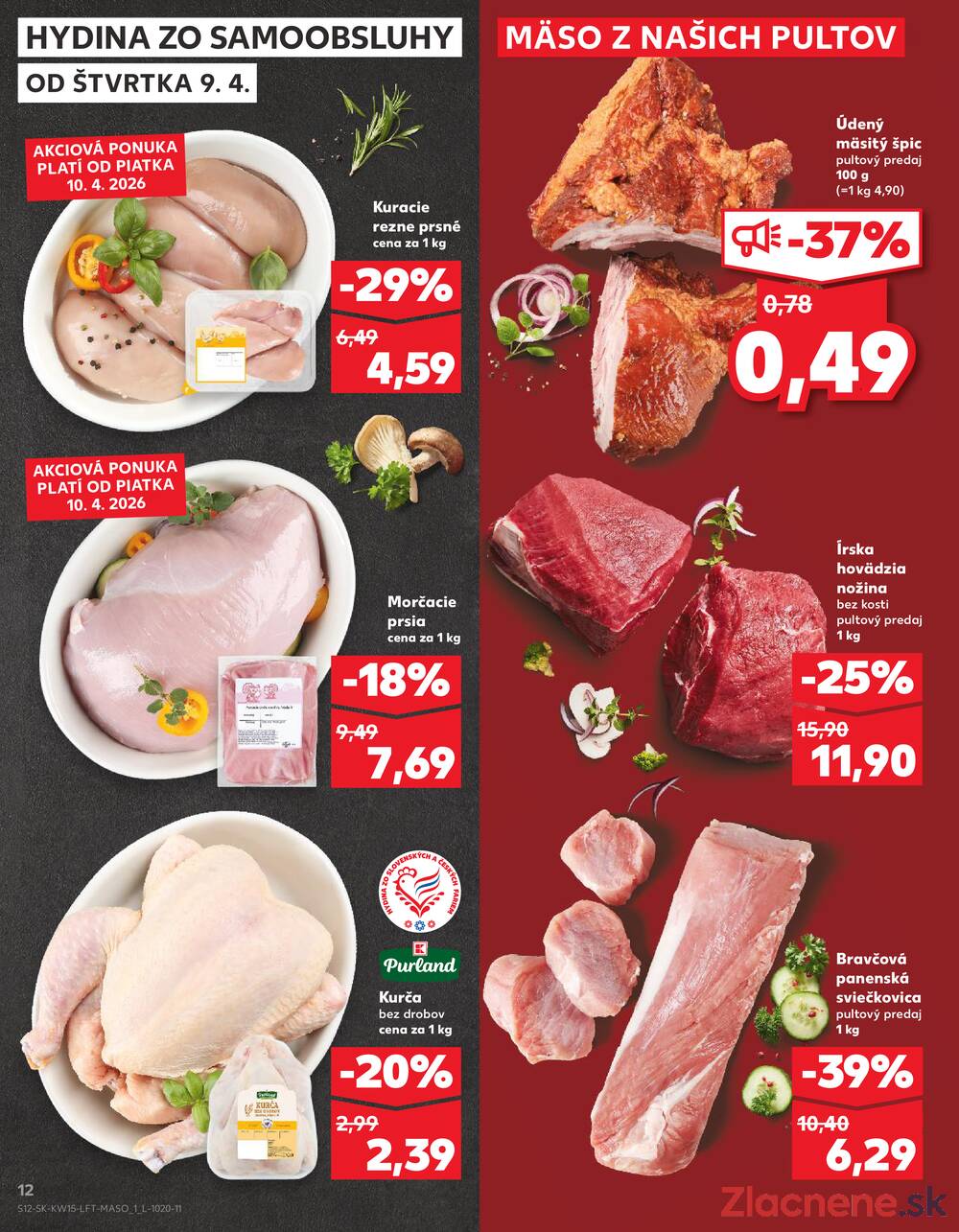 Kaufland 9.4. - 15.4. - Kaufland Humenné