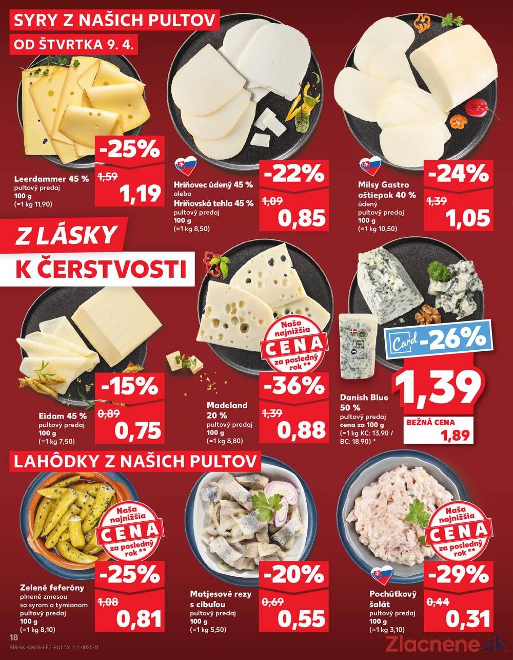 Kaufland 9.4. - 15.4. - Kaufland Bardejov