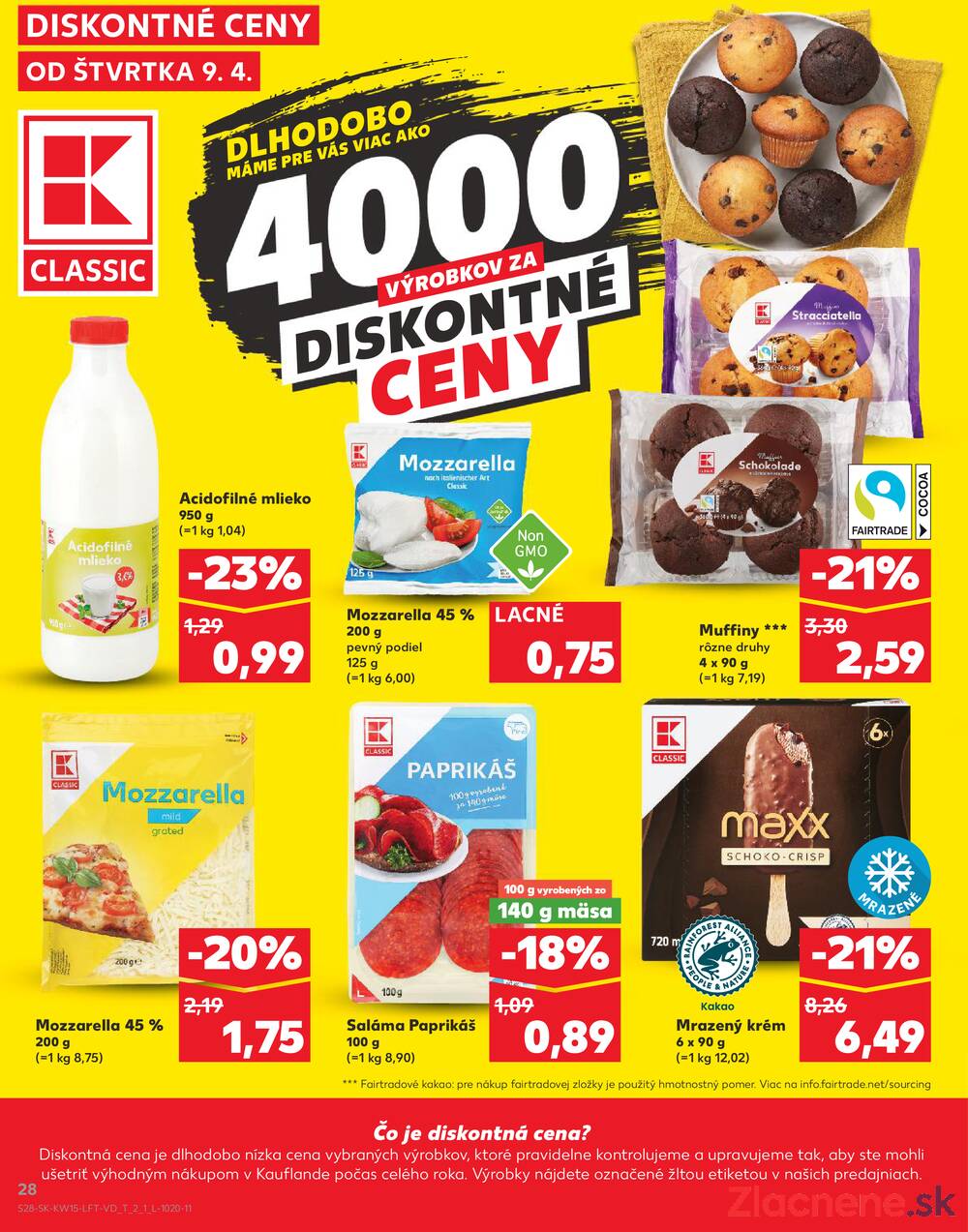 Kaufland 9.4. - 15.4. - Kaufland Rožňava