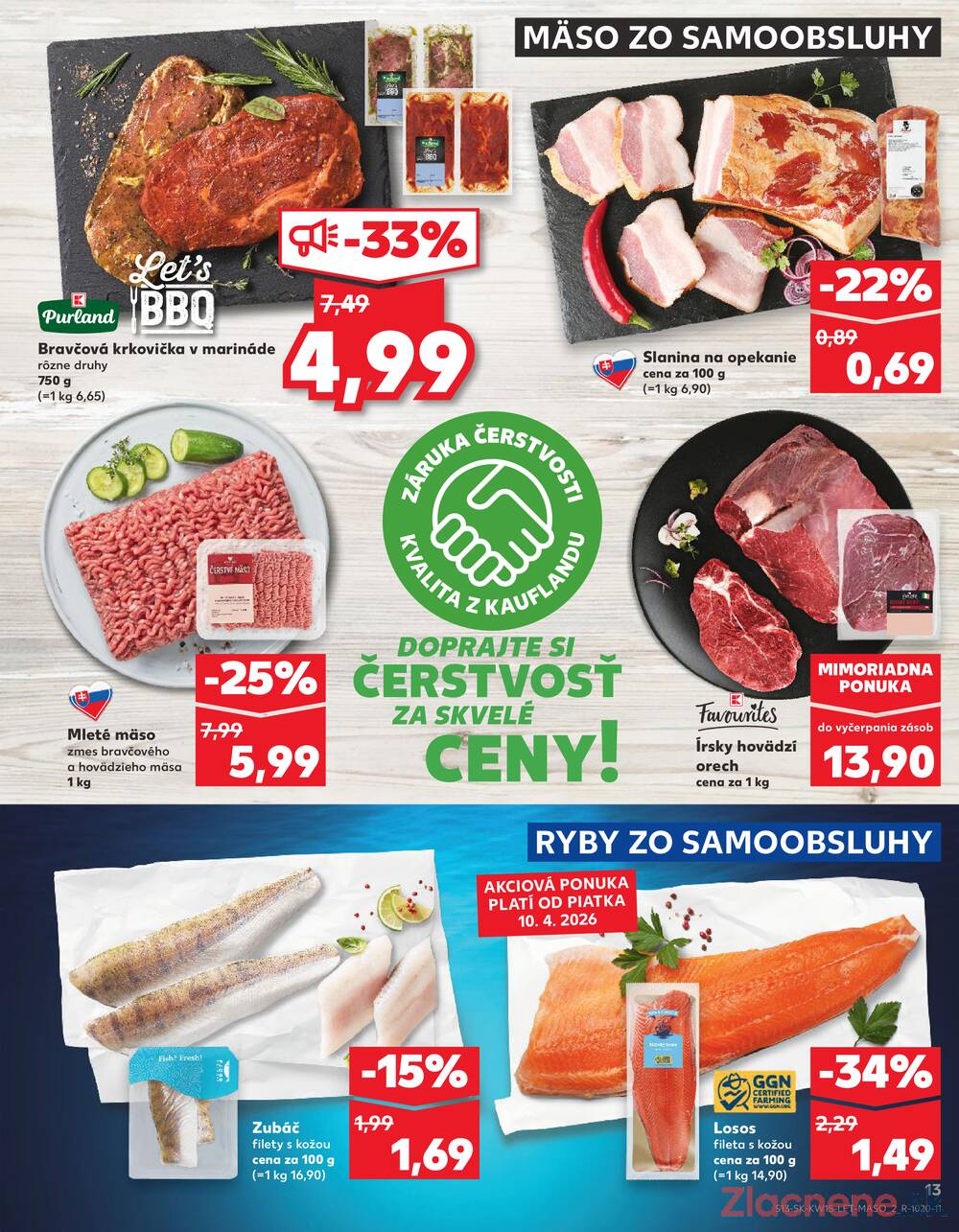Leták Kaufland - Kaufland 9.4. - 15.4. - Kaufland Michalovce (Humenská cesta) - strana 13