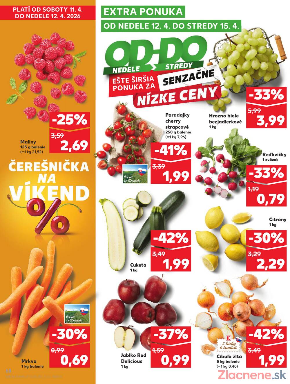 Kaufland 9.4. - 15.4. - Kaufland Piešťany