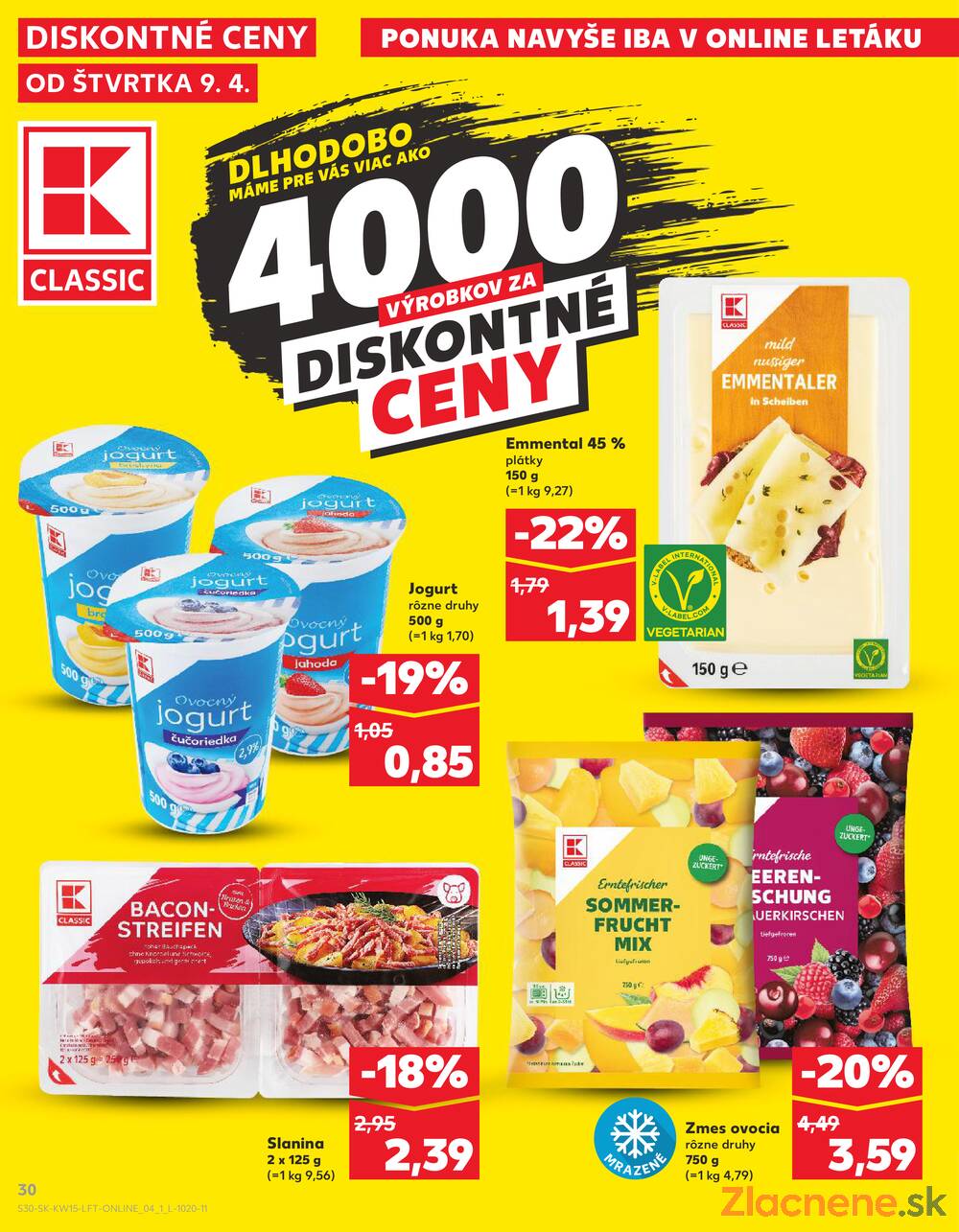 Kaufland 9.4. - 15.4. - Kaufland Hlohovec