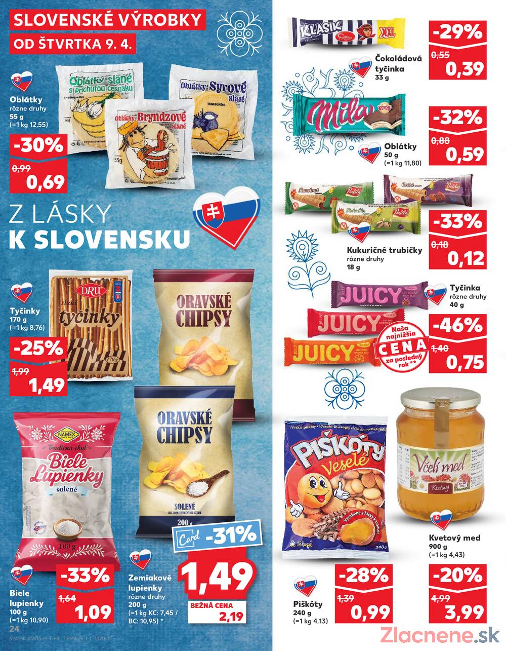Kaufland 9.4. - 15.4. - Kaufland Sereď