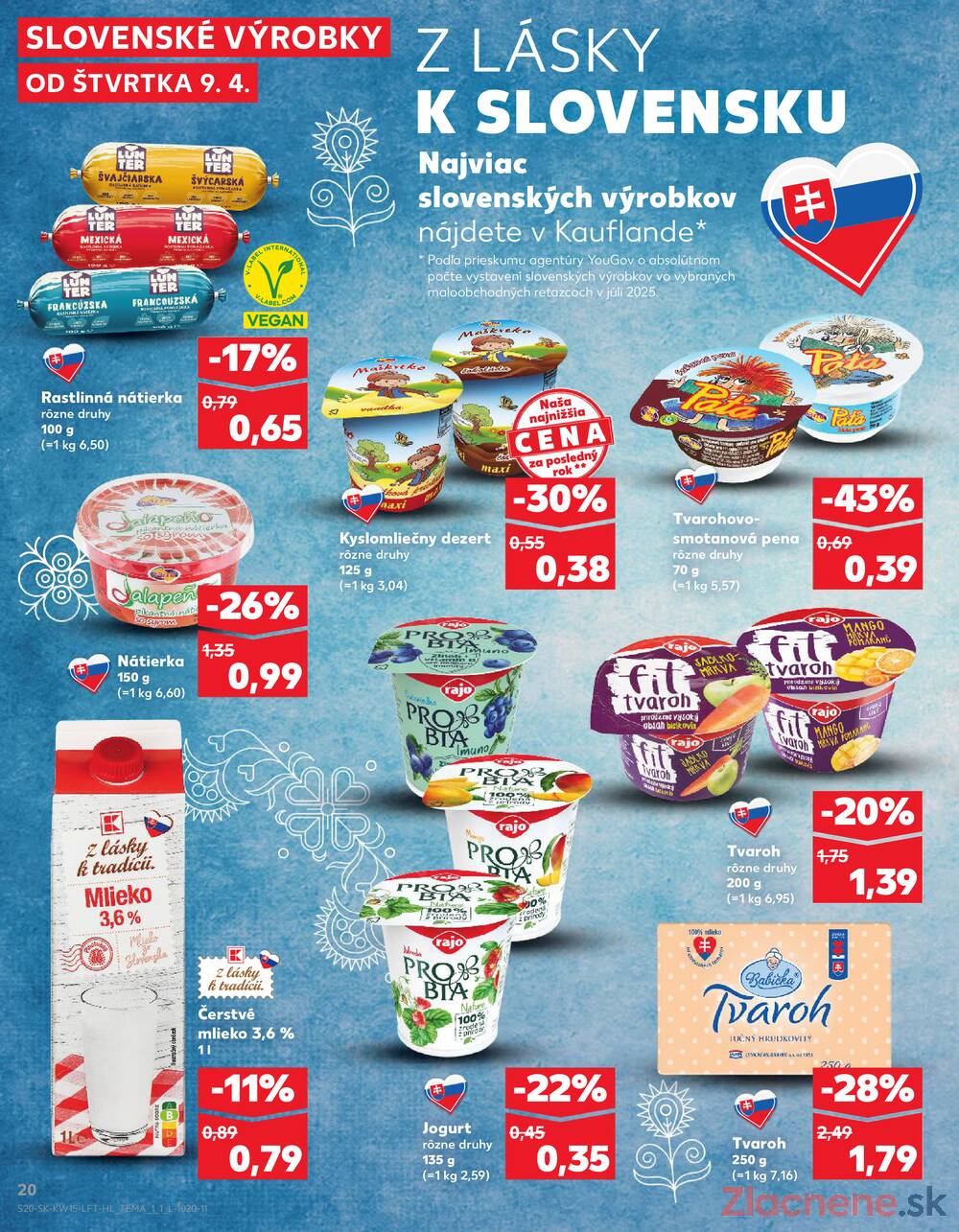 Leták Kaufland - Kaufland 9.4. - 15.4. - Kaufland Zvolen Zapad-Teplicky - strana 20