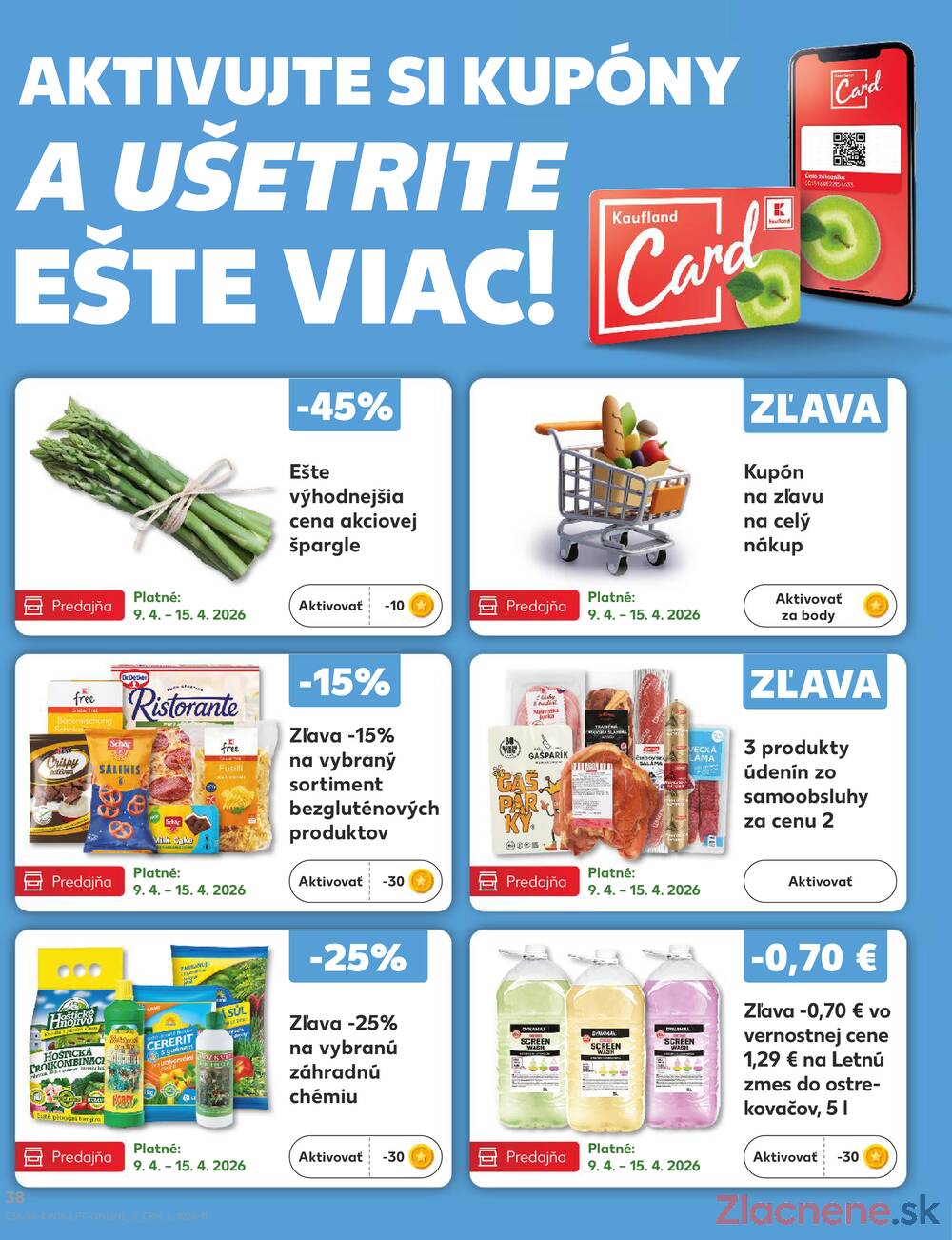 Kaufland 9.4. - 15.4. - Kaufland Nové Zámky