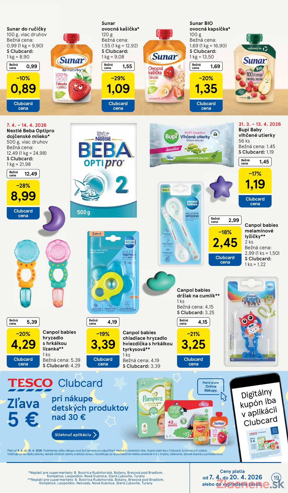Tesco supermarkety od 8.4. do 14.4.2026