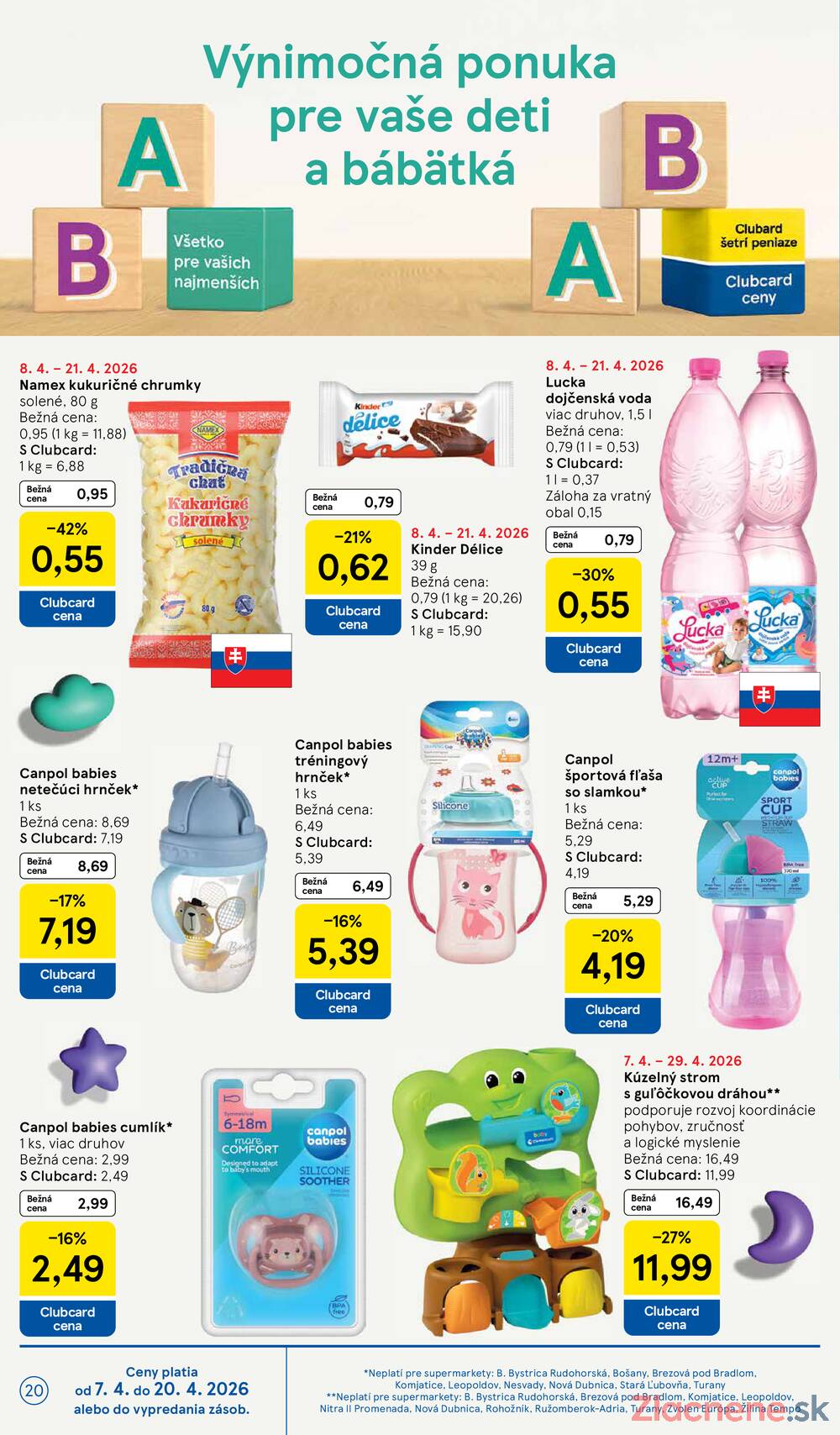 Tesco supermarkety od 8.4. do 14.4.2026